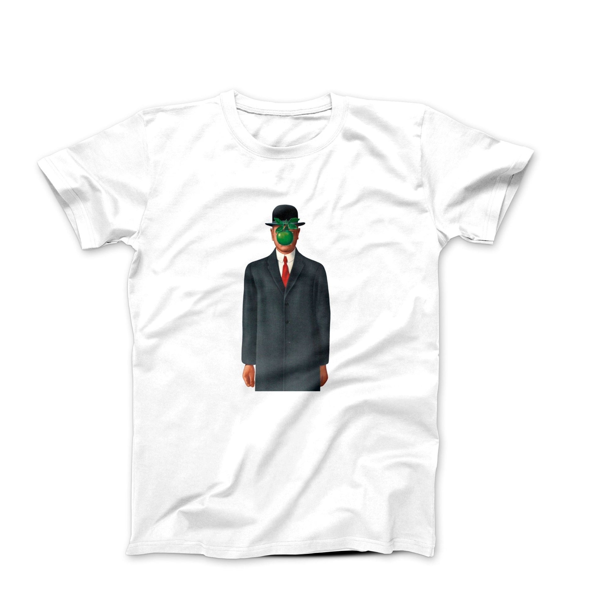 Rene Magritte The Son of Man (1964) Artwork T-Shirt - Clothing - Harvey Ltd