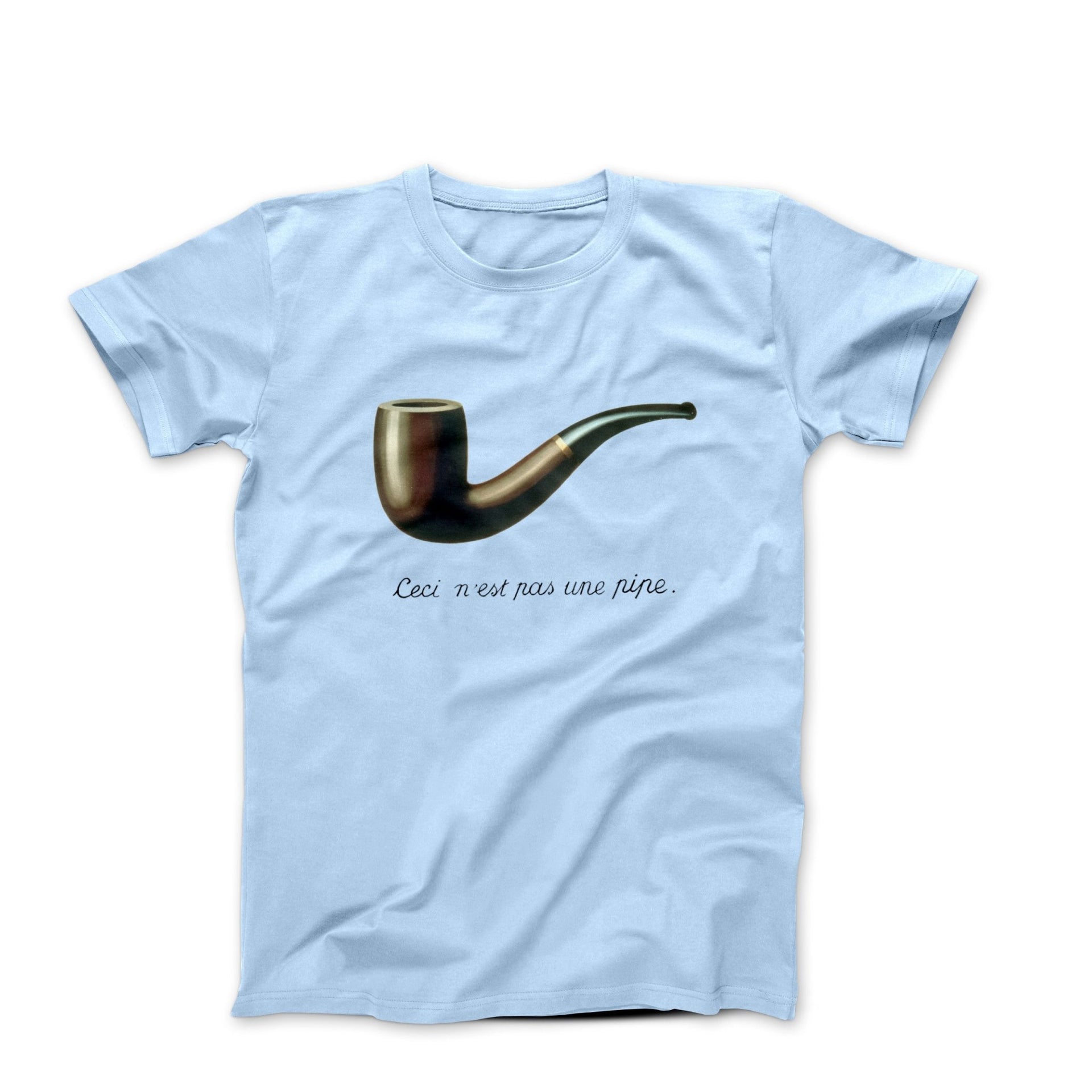 Rene Magritte This Is Not A Pipe (1929) Artwork T-shirt - Clothing - Harvey Ltd