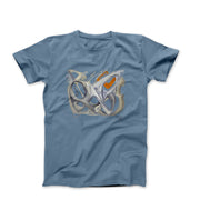 Salvador Dali Contortion of Female Turning Into Cello (1983) Art T-shirt - Clothing - Harvey Ltd