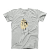 Salvador Dali Elephant Line Drawing (1948) Artwork T-shirt - Clothing - Harvey Ltd