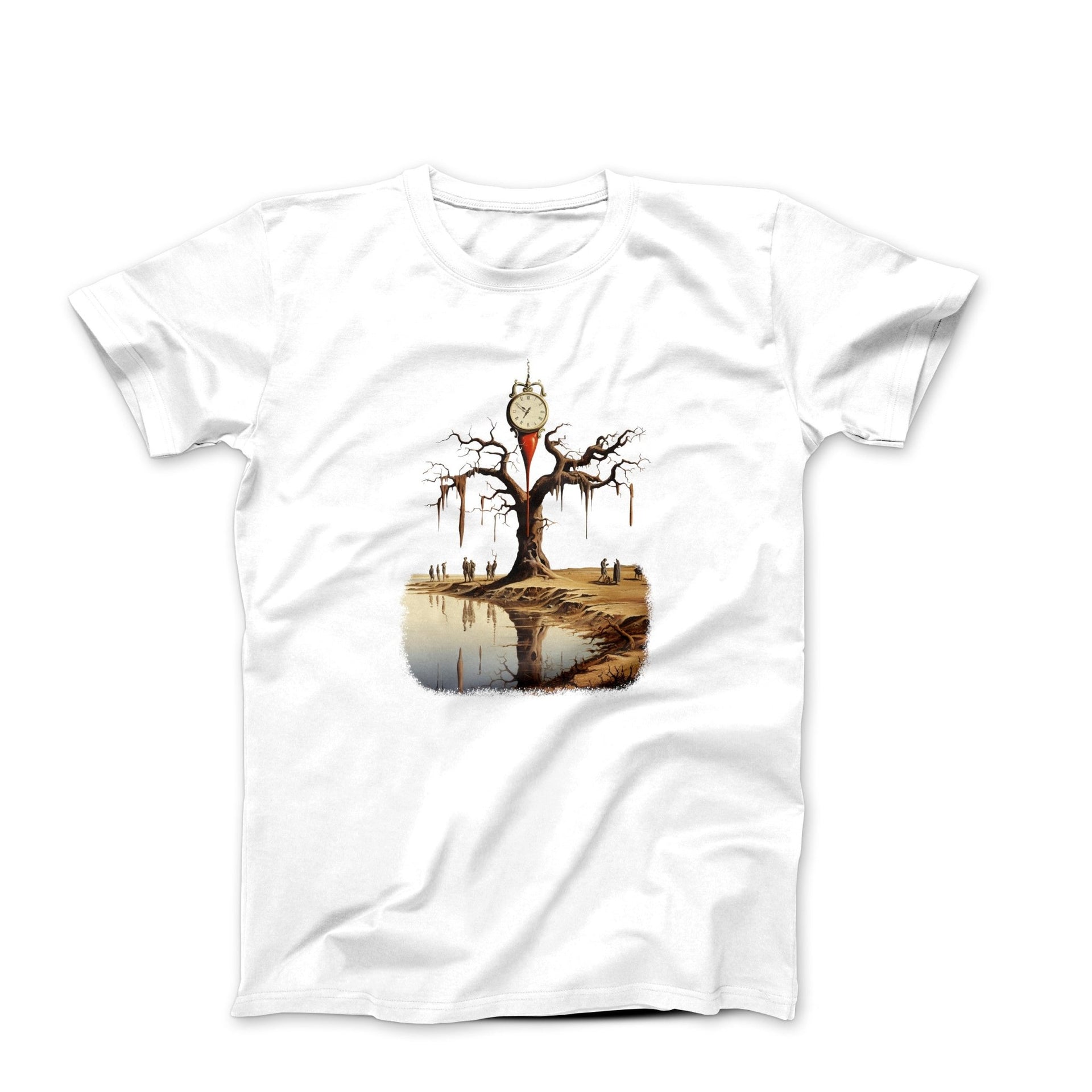 Salvador Dali Melting Time Artwork T-shirt - Clothing - Harvey Ltd