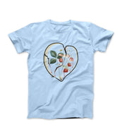 Salvador Dali Strawberries Heart (1969) Artwork T-shirt - Clothing - Harvey Ltd
