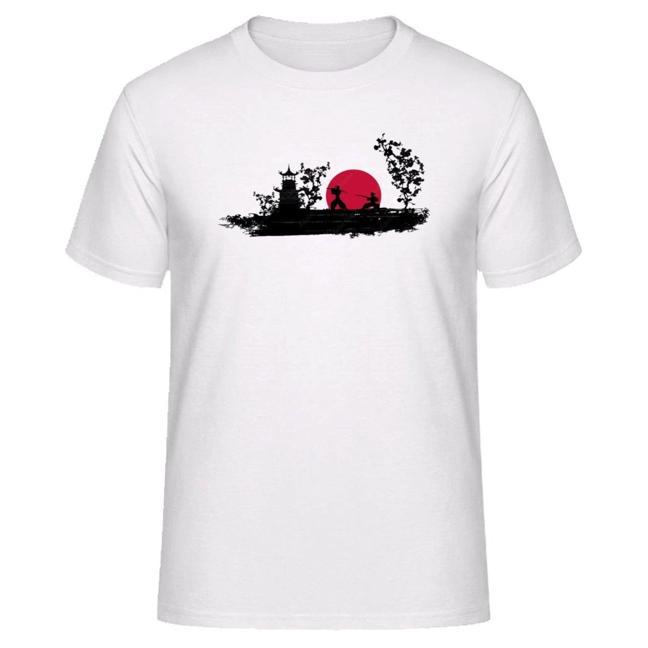 Samurai Warriors Graphic Illustration T-shirt - Clothing - Harvey Ltd