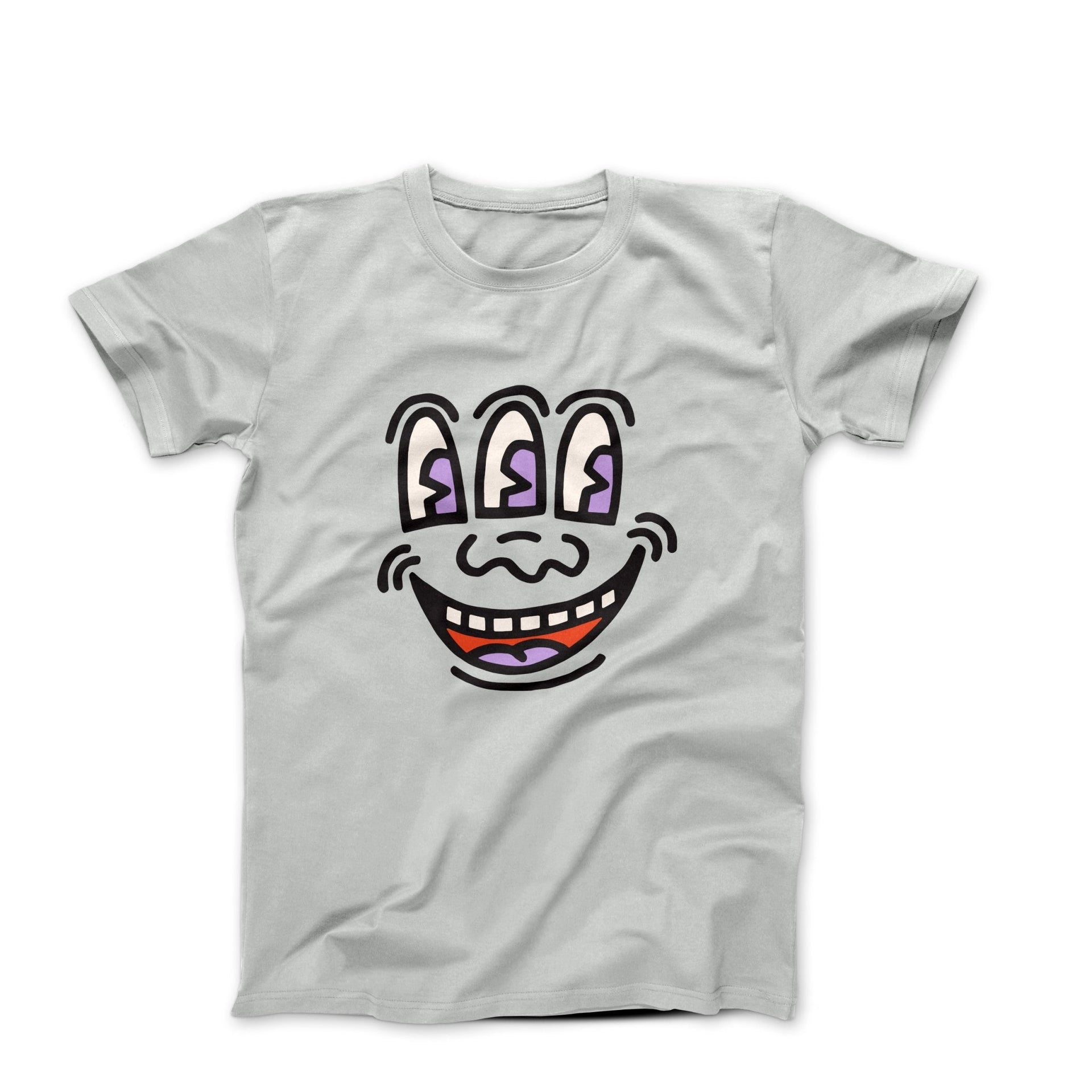 Smiling Face Street Art T-shirt - Clothing - Harvey Ltd
