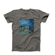 Van Gogh Starry Night Over the Rhone (1888) Art T-shirt - Clothing - Harvey Ltd