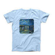 Van Gogh Starry Night Over the Rhone (1888) Art T-shirt - Clothing - Harvey Ltd