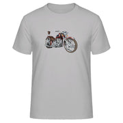 Vintage Custom Motorcycle Artwork T-shirt - Clothing - Harvey Ltd